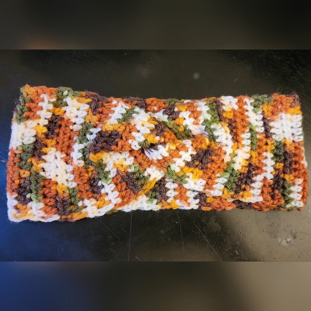 Multicolor Crocheted Headband - Picture 2 of 2